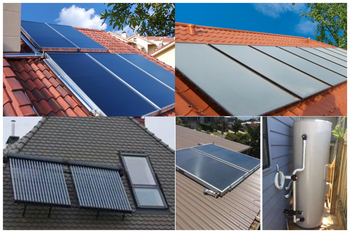 Scaldabagno solare split a pannello piatto Scaldabagno solare split a pannello piatto